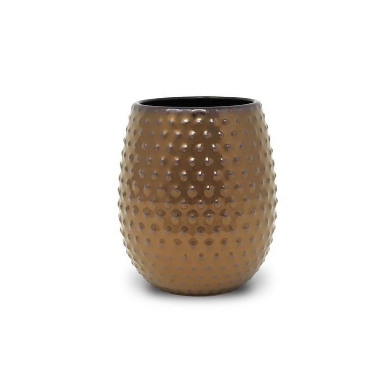 Vaso portacepillos Tommy oro