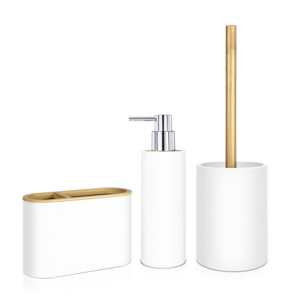 pack accesorios baño laos blanco