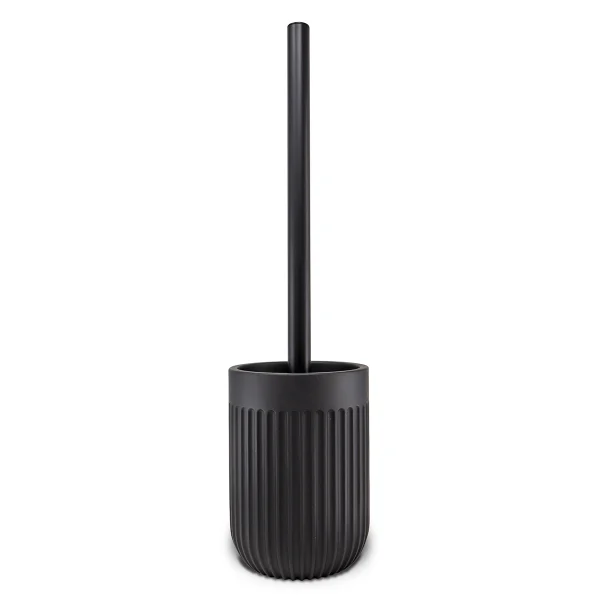 escobilla para baño negro mate