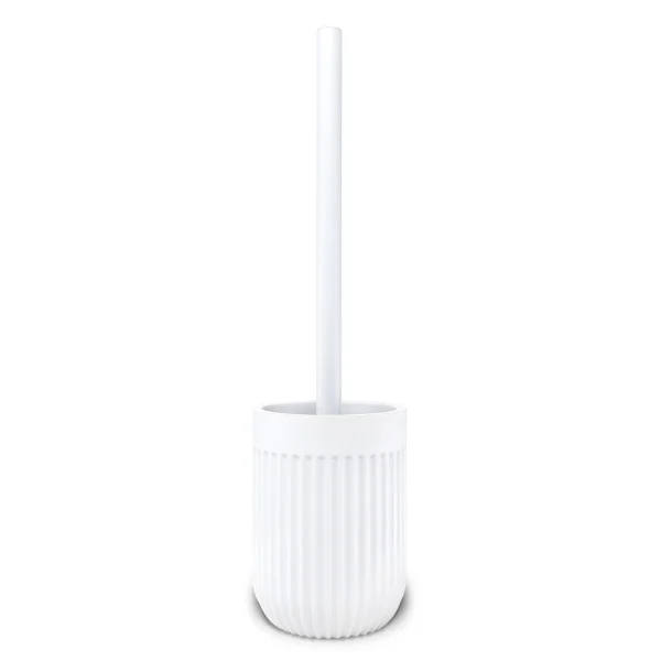 escobilla para baño blanco mate