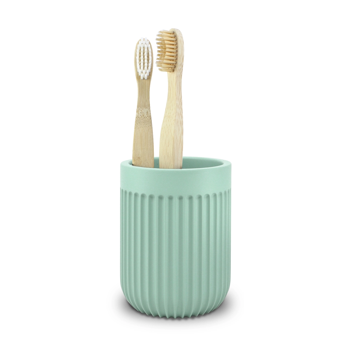 vaso de baño para cepillos de dientes menta mate