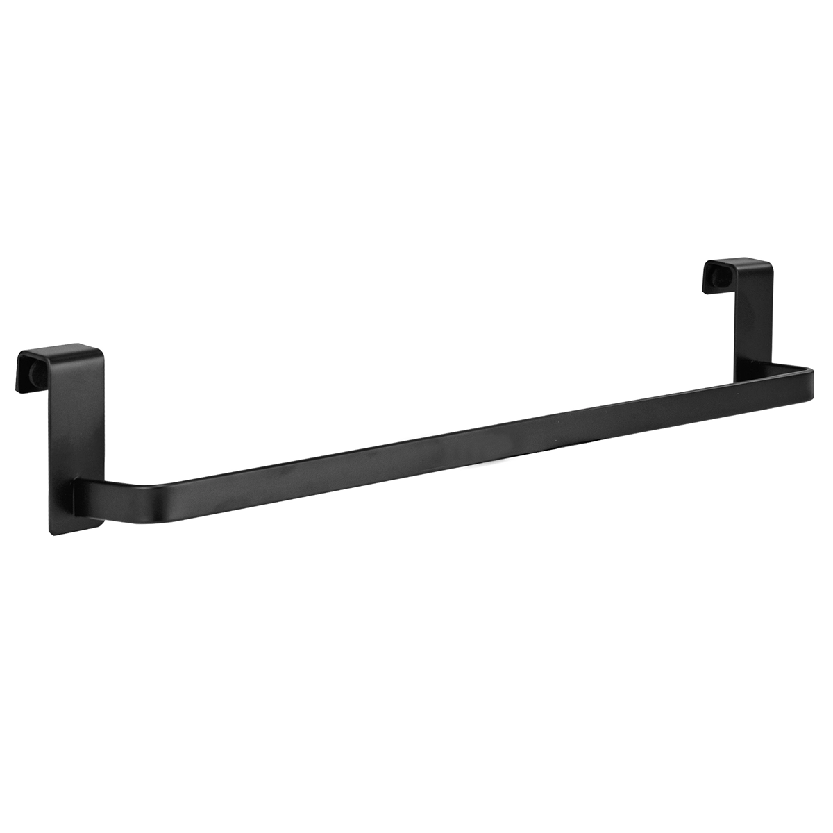 toallero acero inoxidable negro mate 40cm