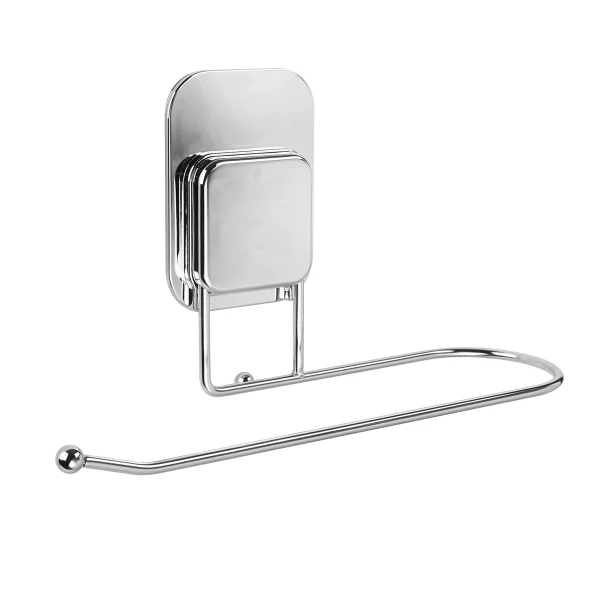 toallero adhesivo 25cm acero inoxidable
