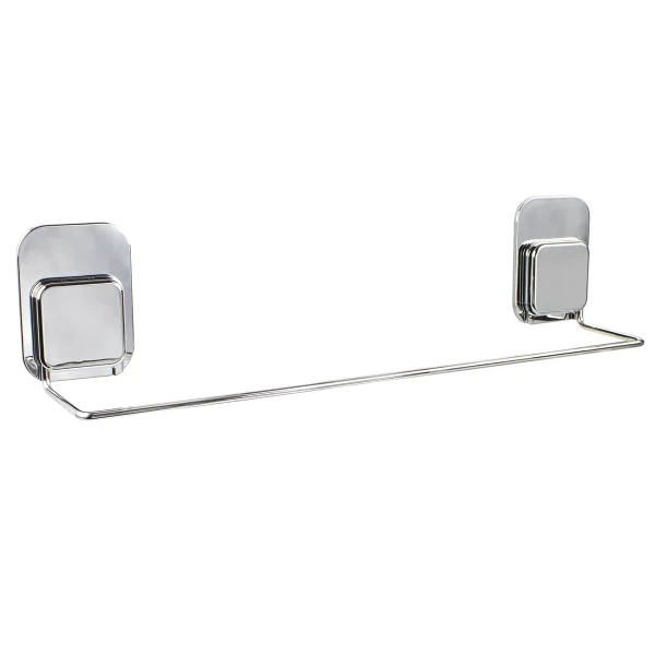 toallero adhesivo 40cm acero inoxidable