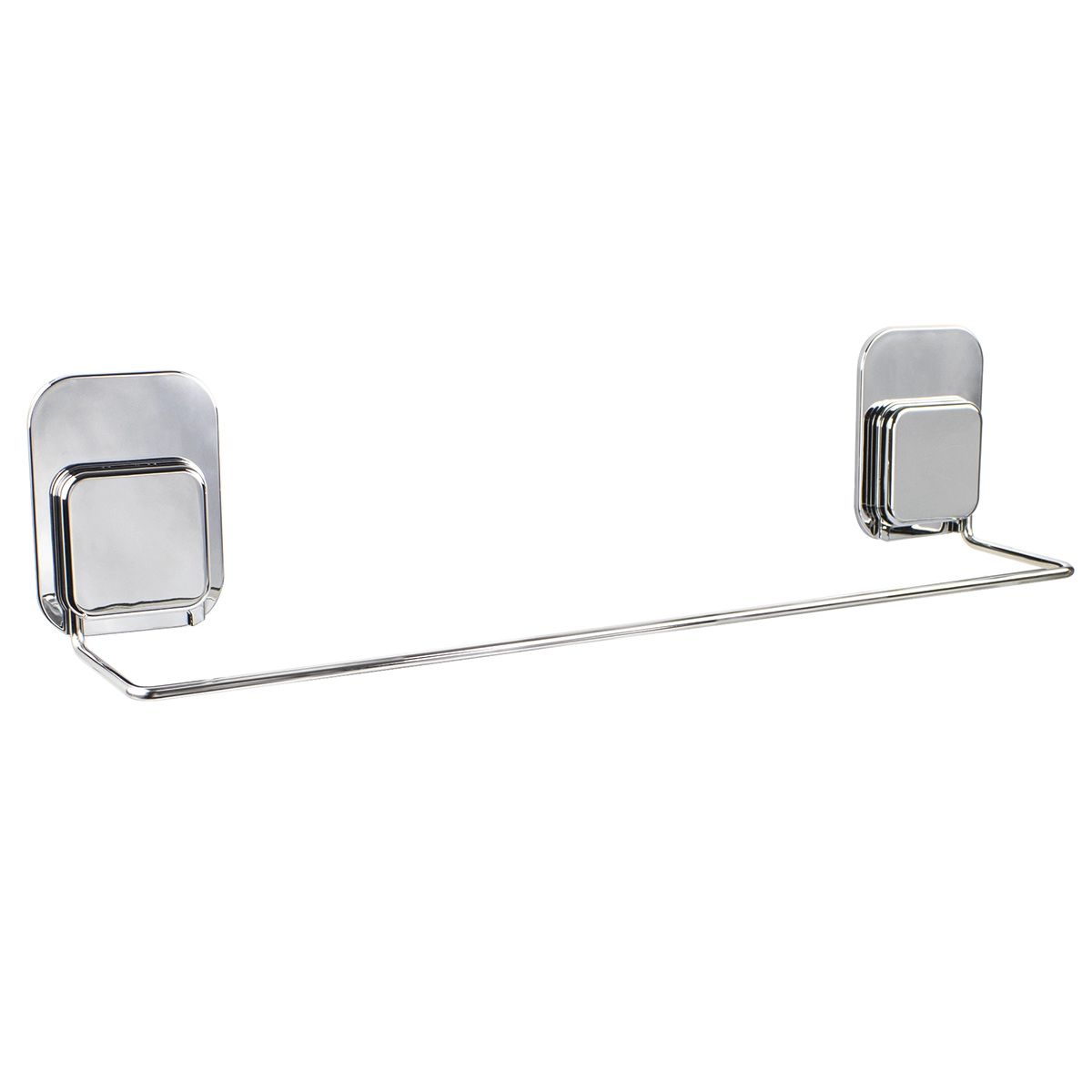 toallero adhesivo 40cm acero inoxidable