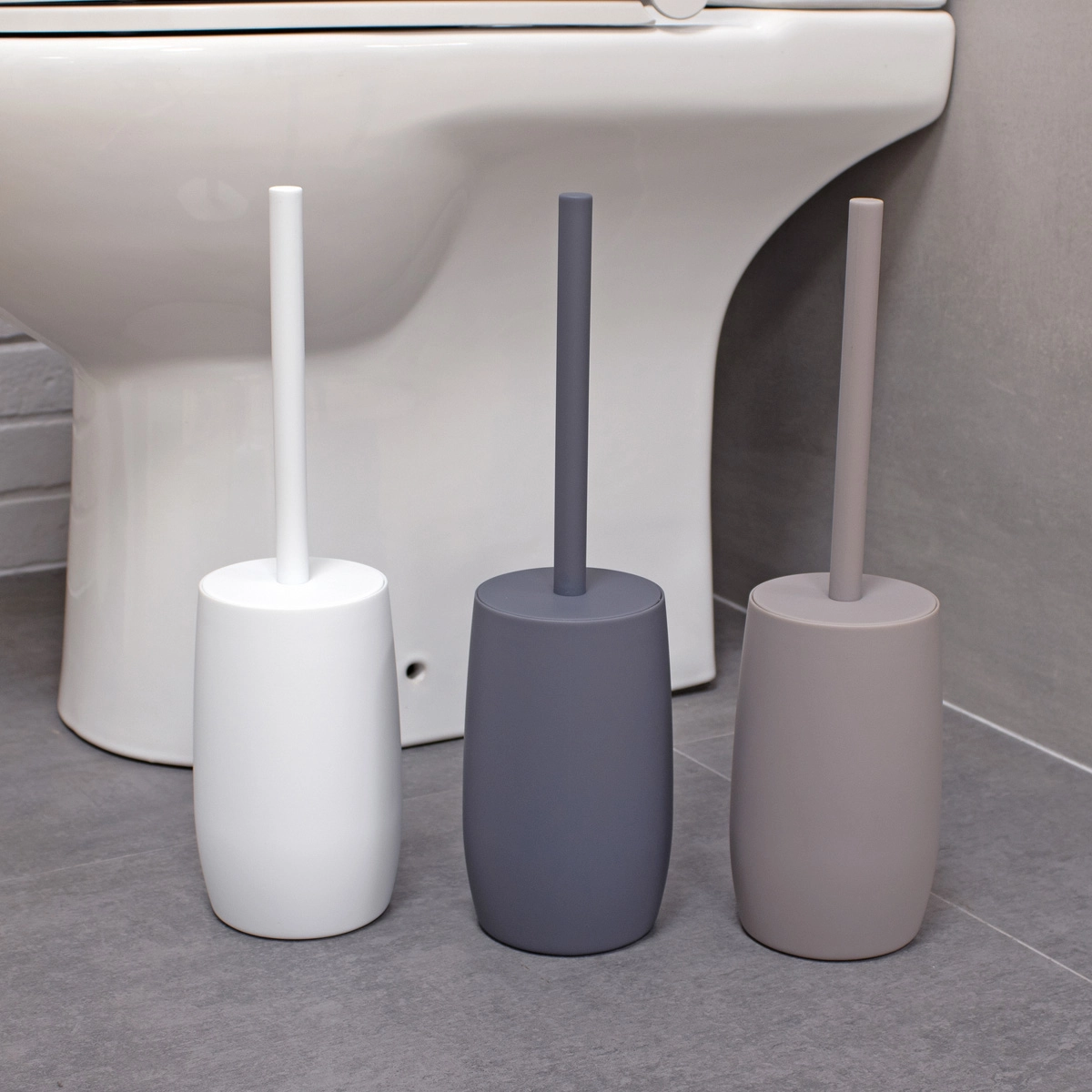ambiente escobilla de baño serie Glaciar todos los colores