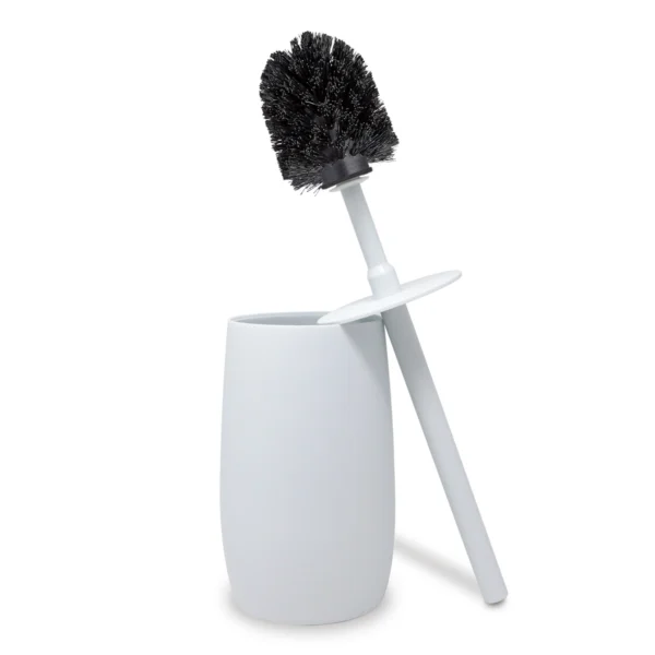 escobilla de baño blanca serie Glaciar