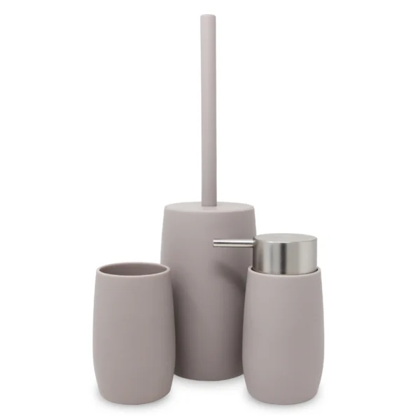 juego accesorios baño beige barato