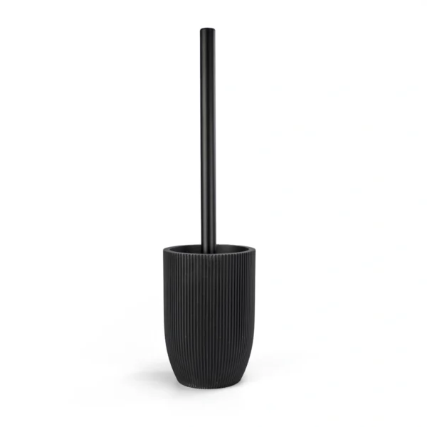 escobilla de wc negro mate