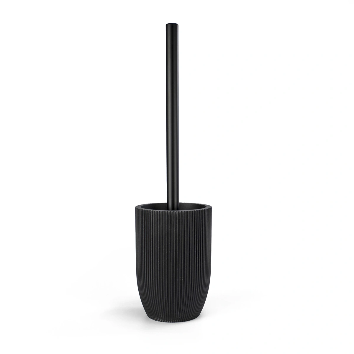 escobilla de wc negro mate
