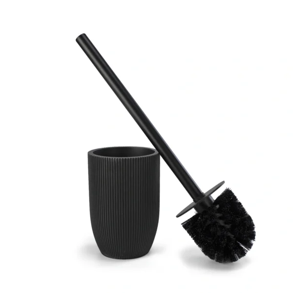 escobilla de wc negro mate