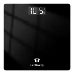 Báscula digital de baño Healthkeep de alta precisión con pantalla LED